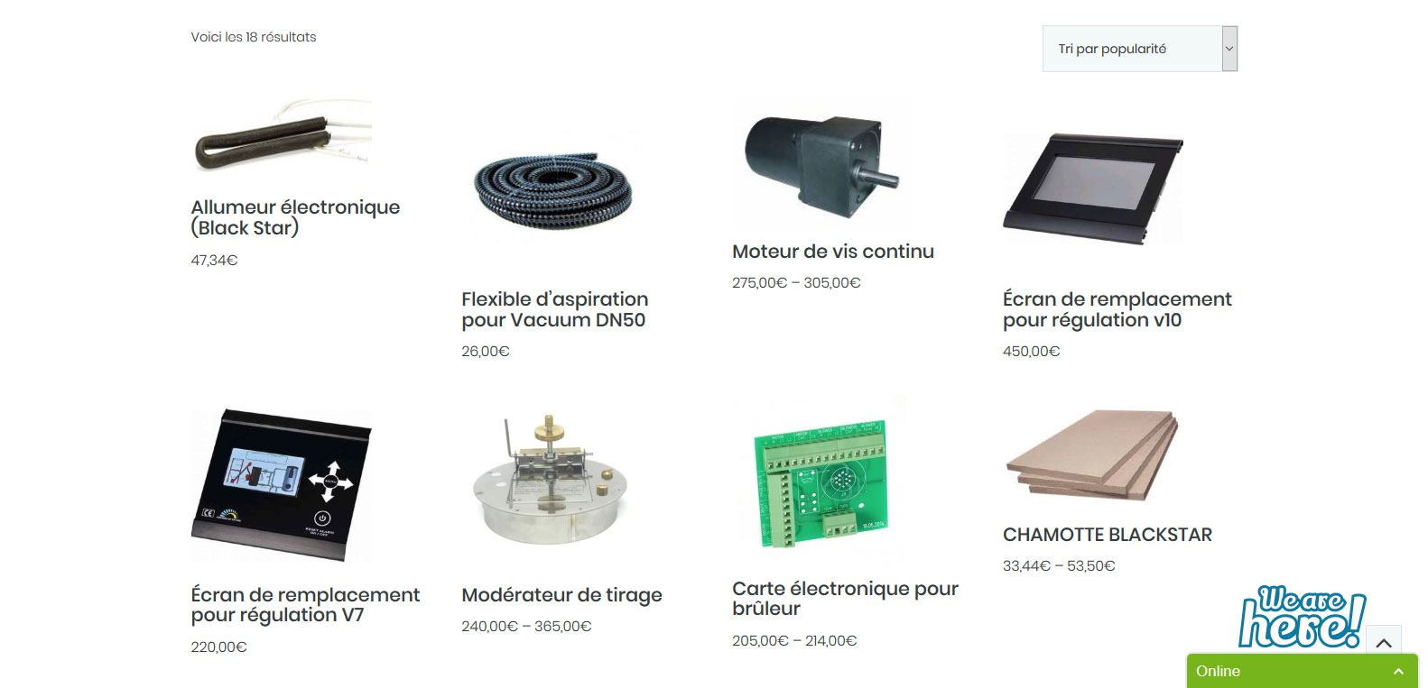 Boutique des produits opop, un client Karedess, agence digitale à Mulhouse