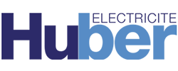 Huber électricité, logo d'un client Karedess. Agence web, situé à Mulhouse.