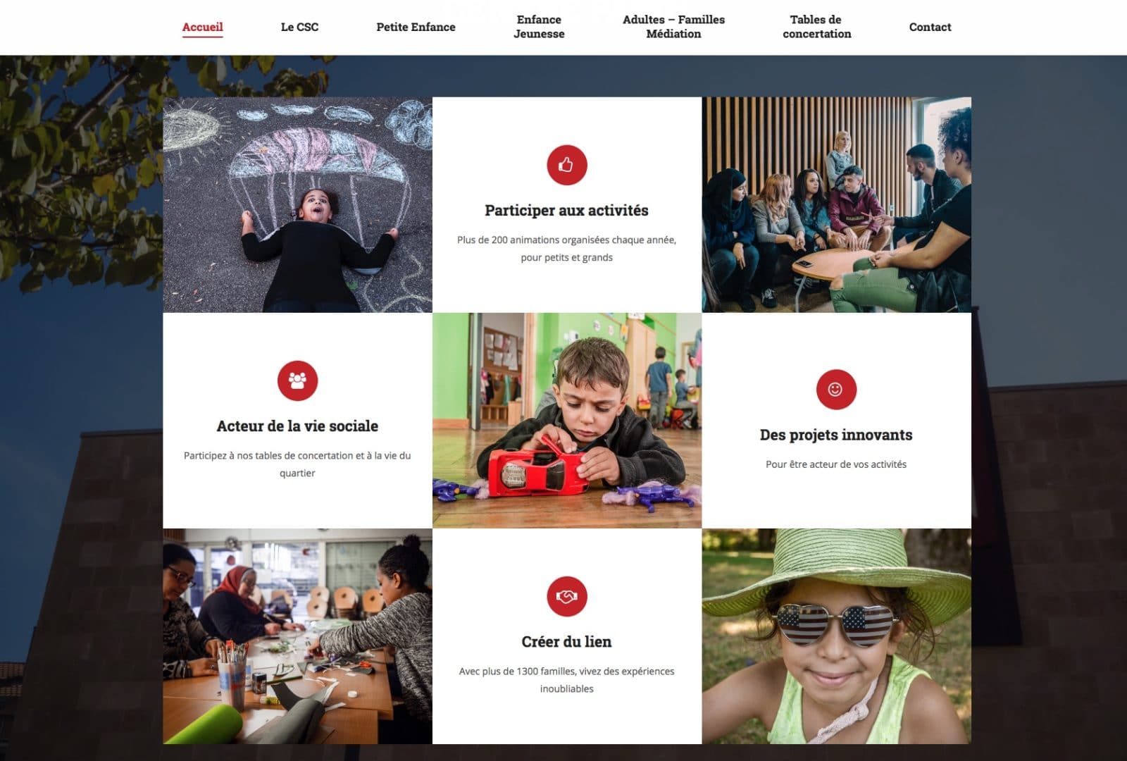 le centre papin, un client de l'agence Karedess agency, spécialisée en wordpress à Mulhouse
