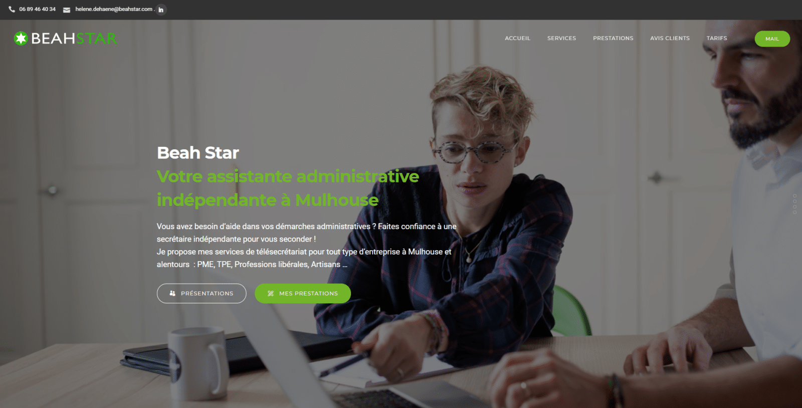 beahstar est une cliente de l'agence web Karedess, agence web situé à Mulhouse