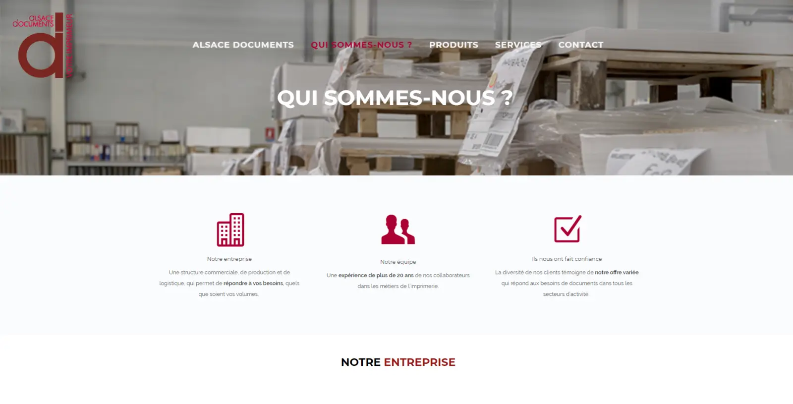 alsace documents est un client de l'agence web Karedess, agence web situé à Mulhouse