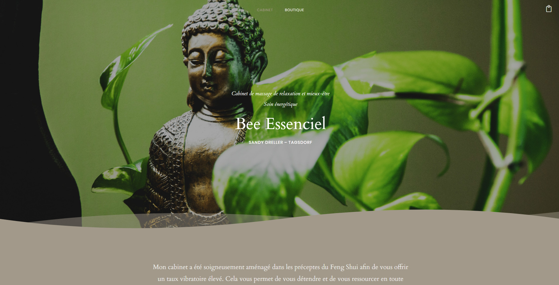 Bee Essenciel est une cliente de l'agence web Karedess, agence web situé à Mulhouse