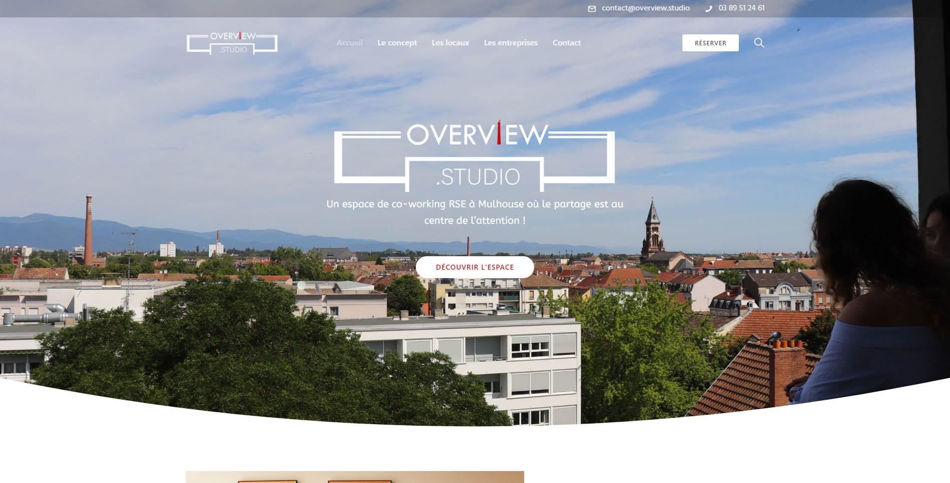 Overview.studio est un client de l'agence web Karedess, agence web situé à Mulhouse