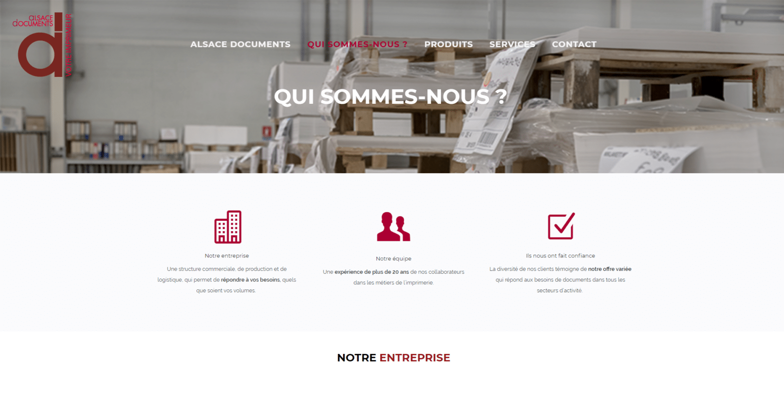 alsace documents est un client de l'agence web Karedess, agence web situé à Mulhouse