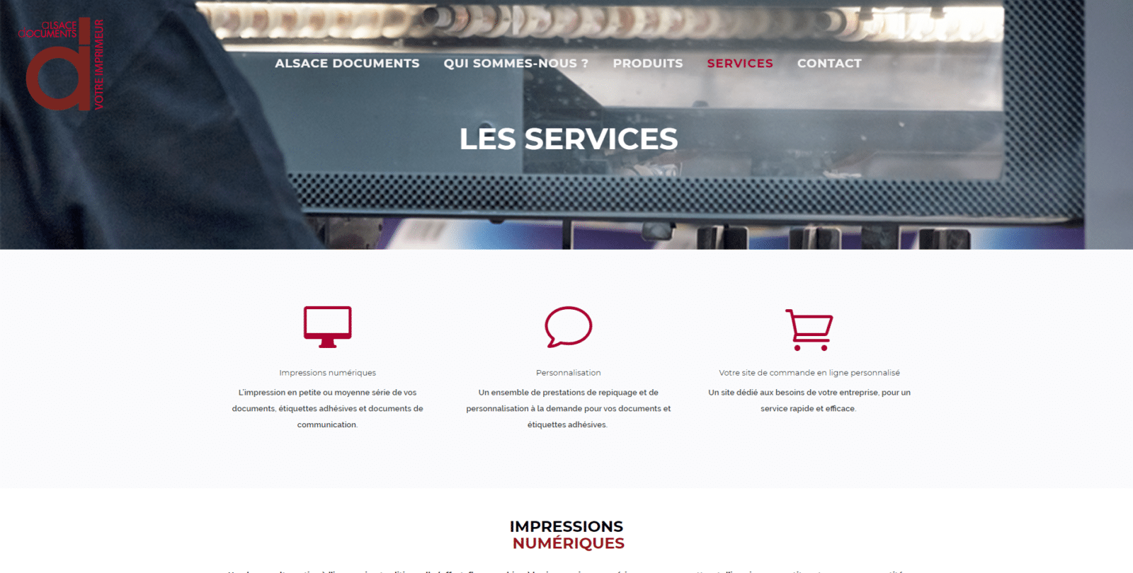 alsace documents est une cliente de l'agence web Karedess, agence web situé à Mulhouse