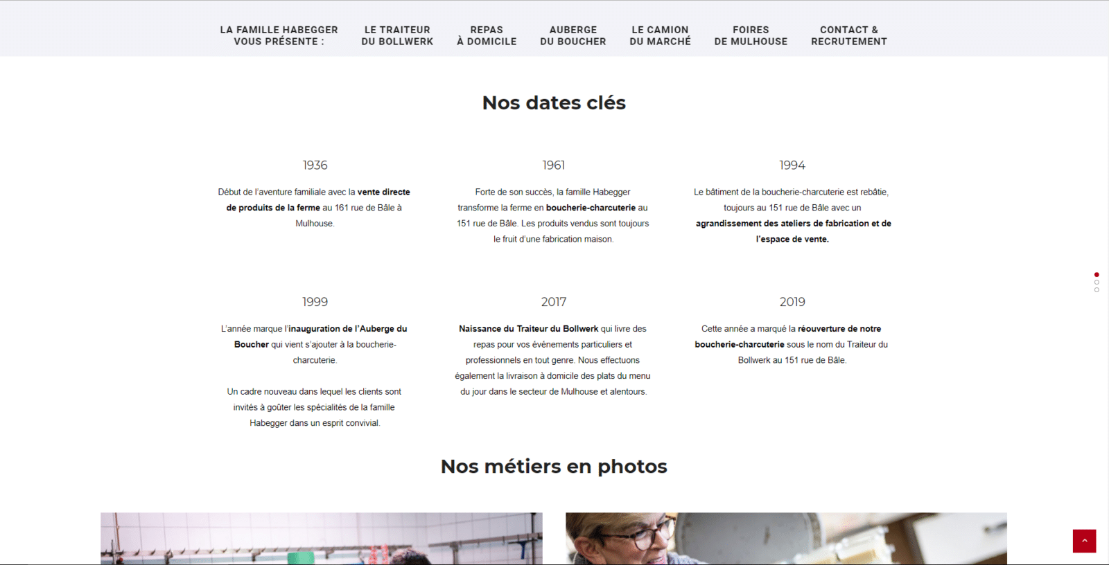 Habegger.alsace est un client de l'agence web Karedess, agence web situé à Mulhouse