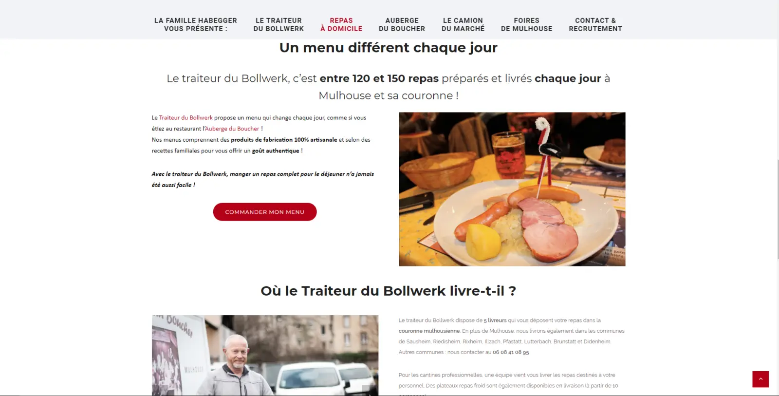 Habegger.alsace est un client de l'agence web Karedess, agence web situé à Mulhouse