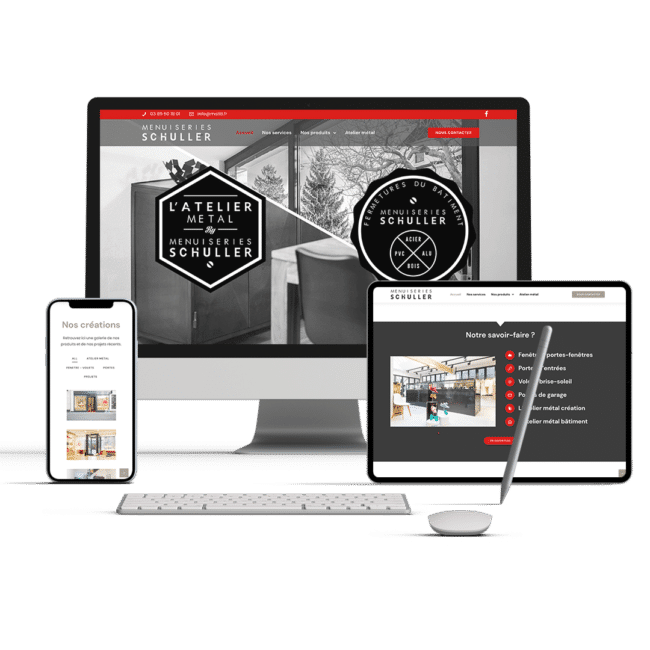 Création du site web MS68