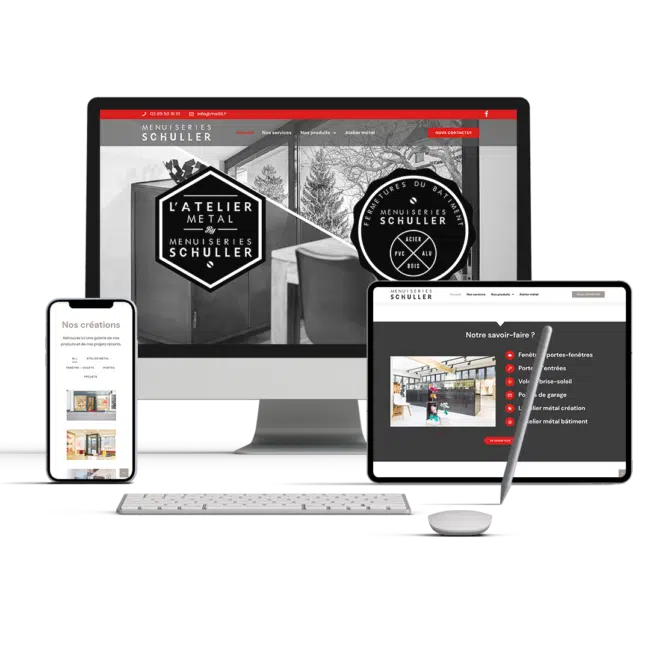 Création du site web MS68