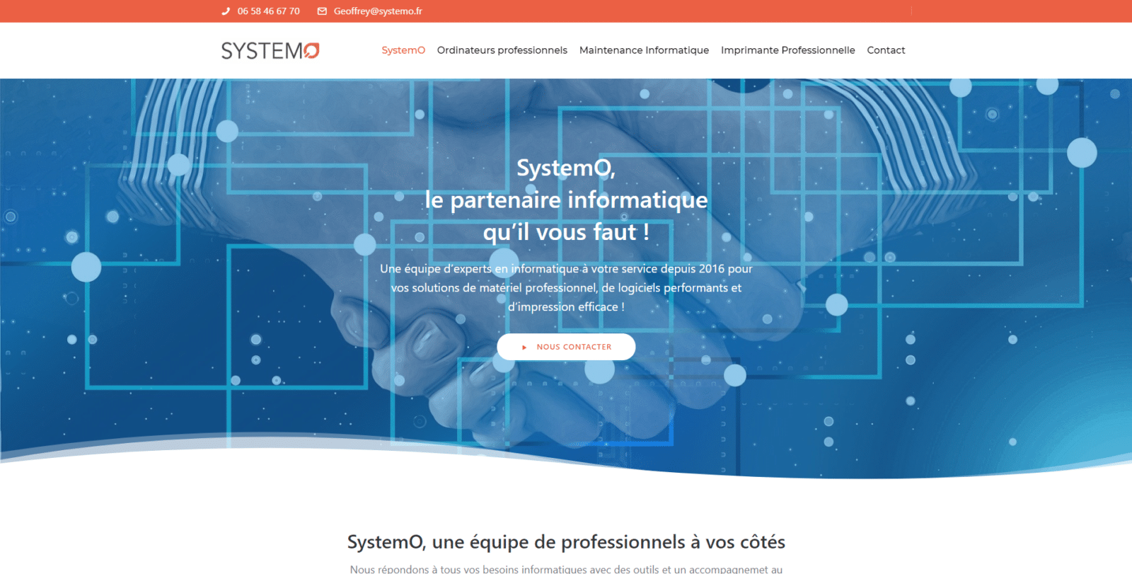 Systemo est un client de l'agence web Karedess, agence web situé à Mulhouse