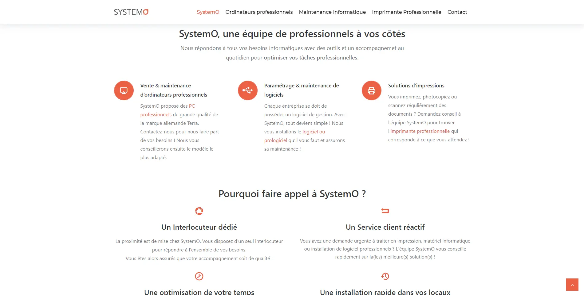 Systemo est un client de l'agence web Karedess, agence web situé à Mulhouse