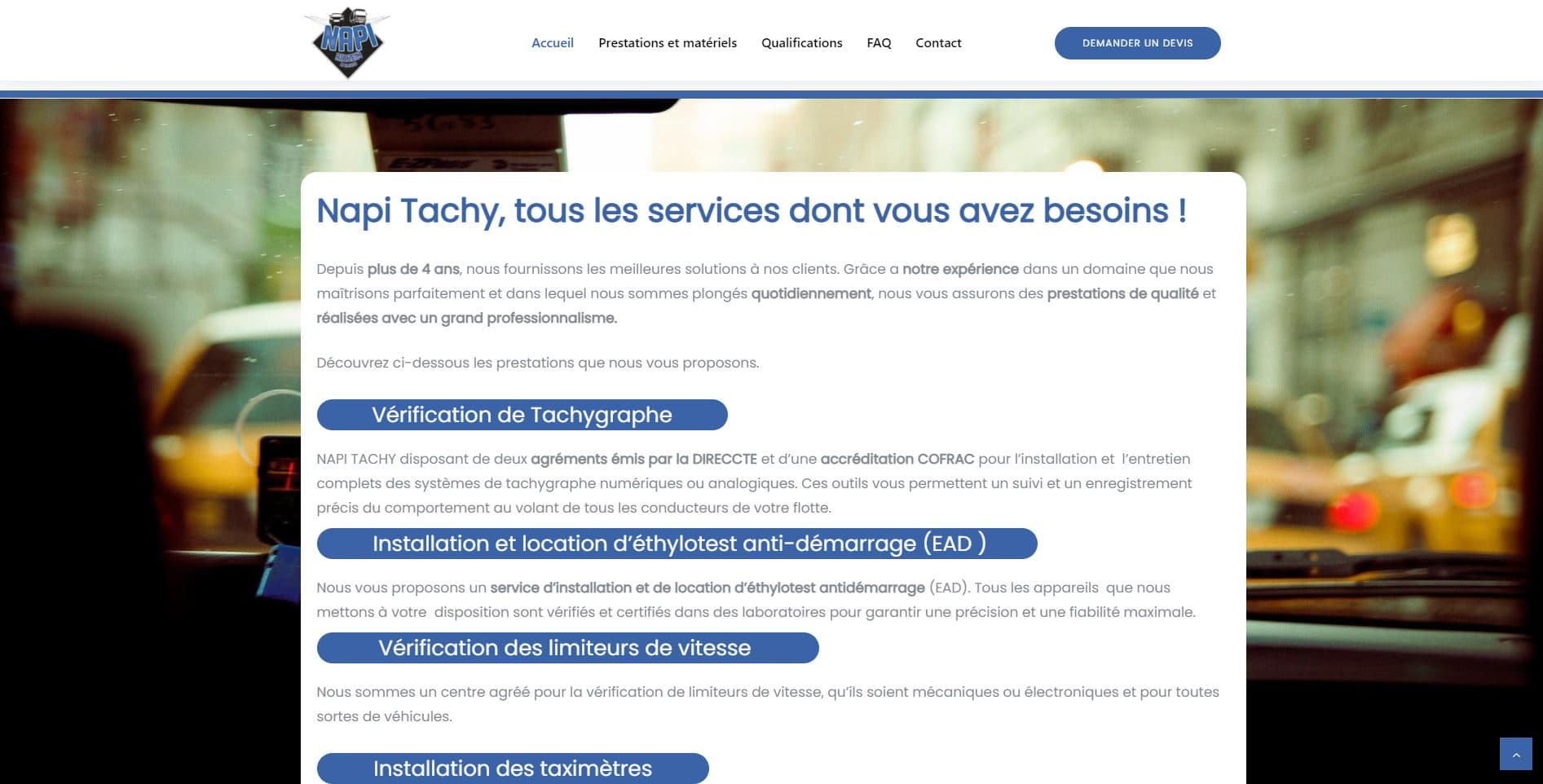 Services de Napi Tachy