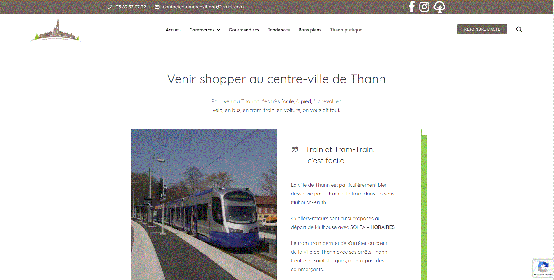 Les Commerces de Thann