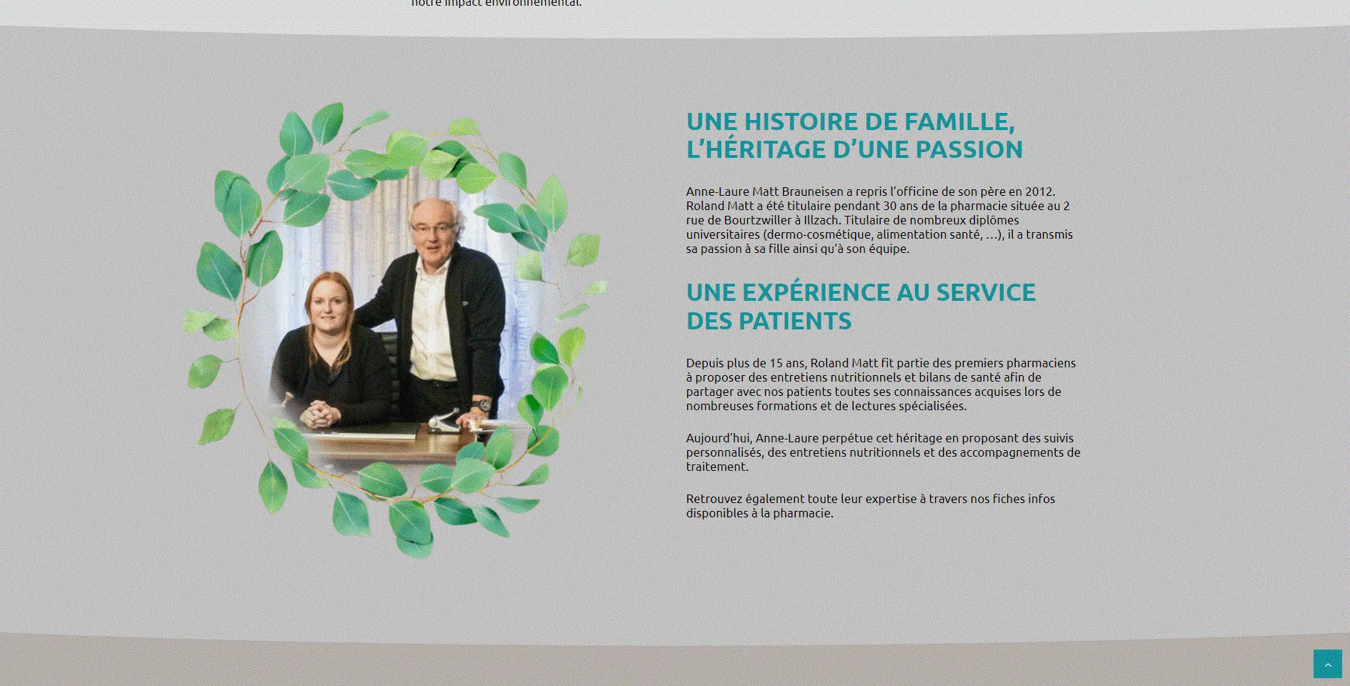 Notre histoire Pharmacie Matt