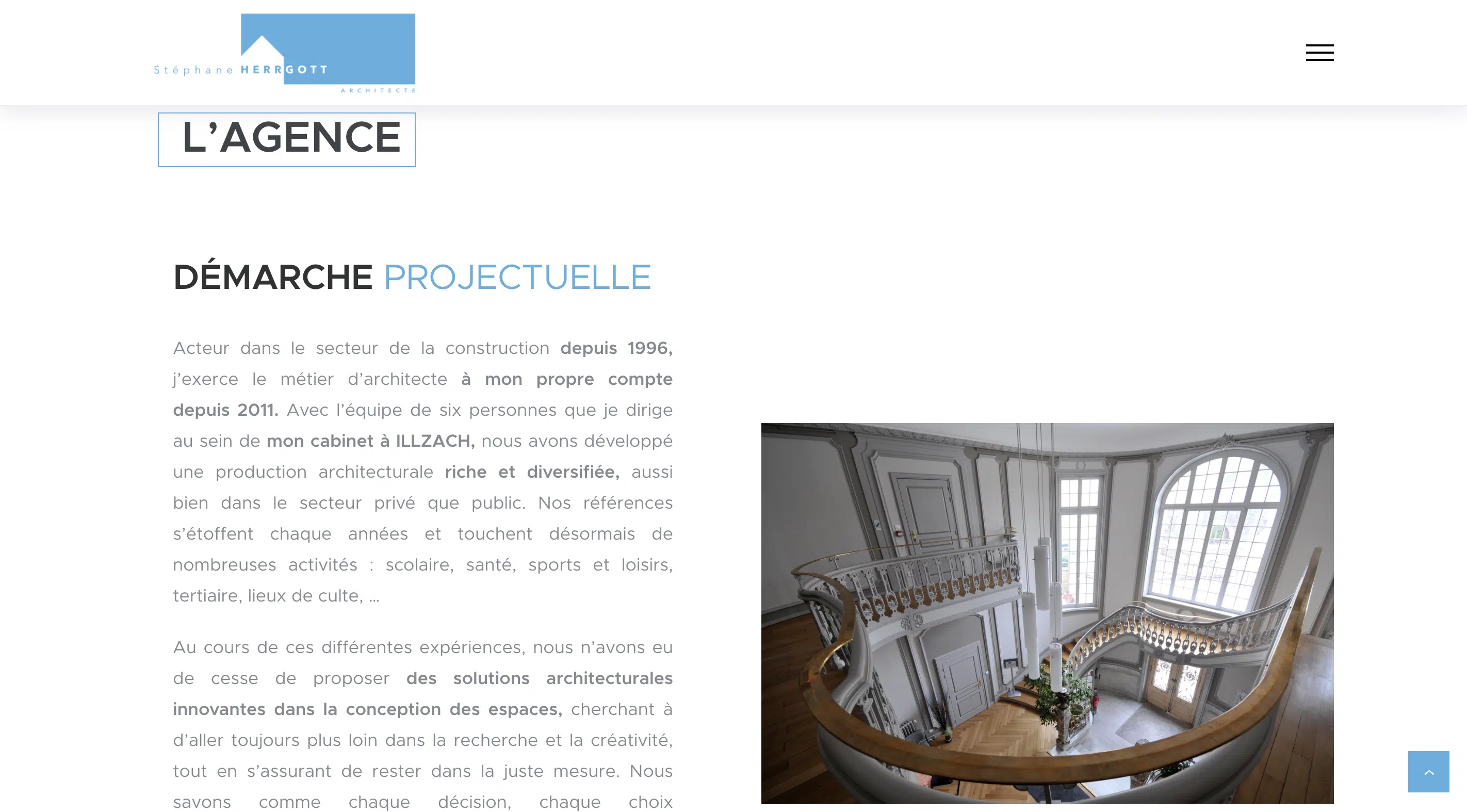 Présentation de l'agence herrgott architecte