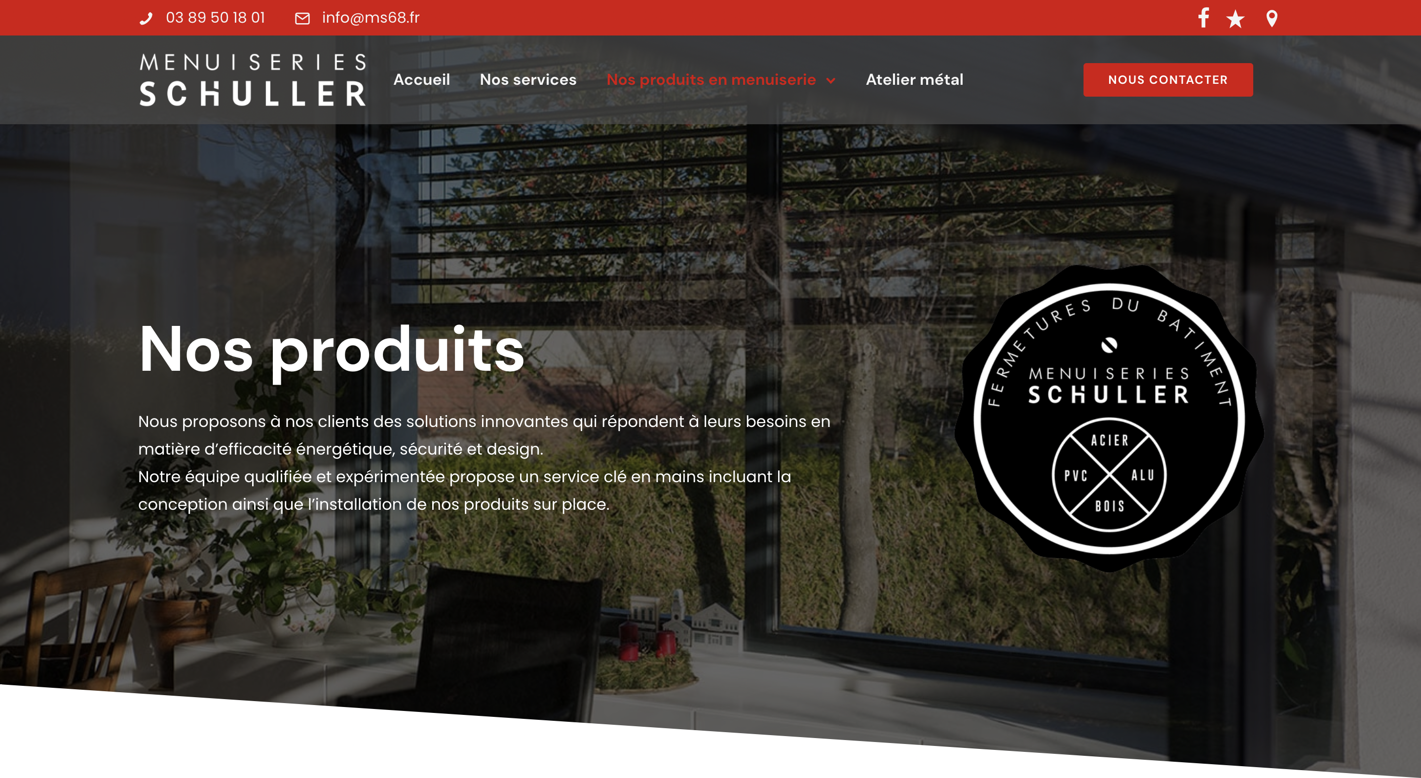 Les produits de MS68