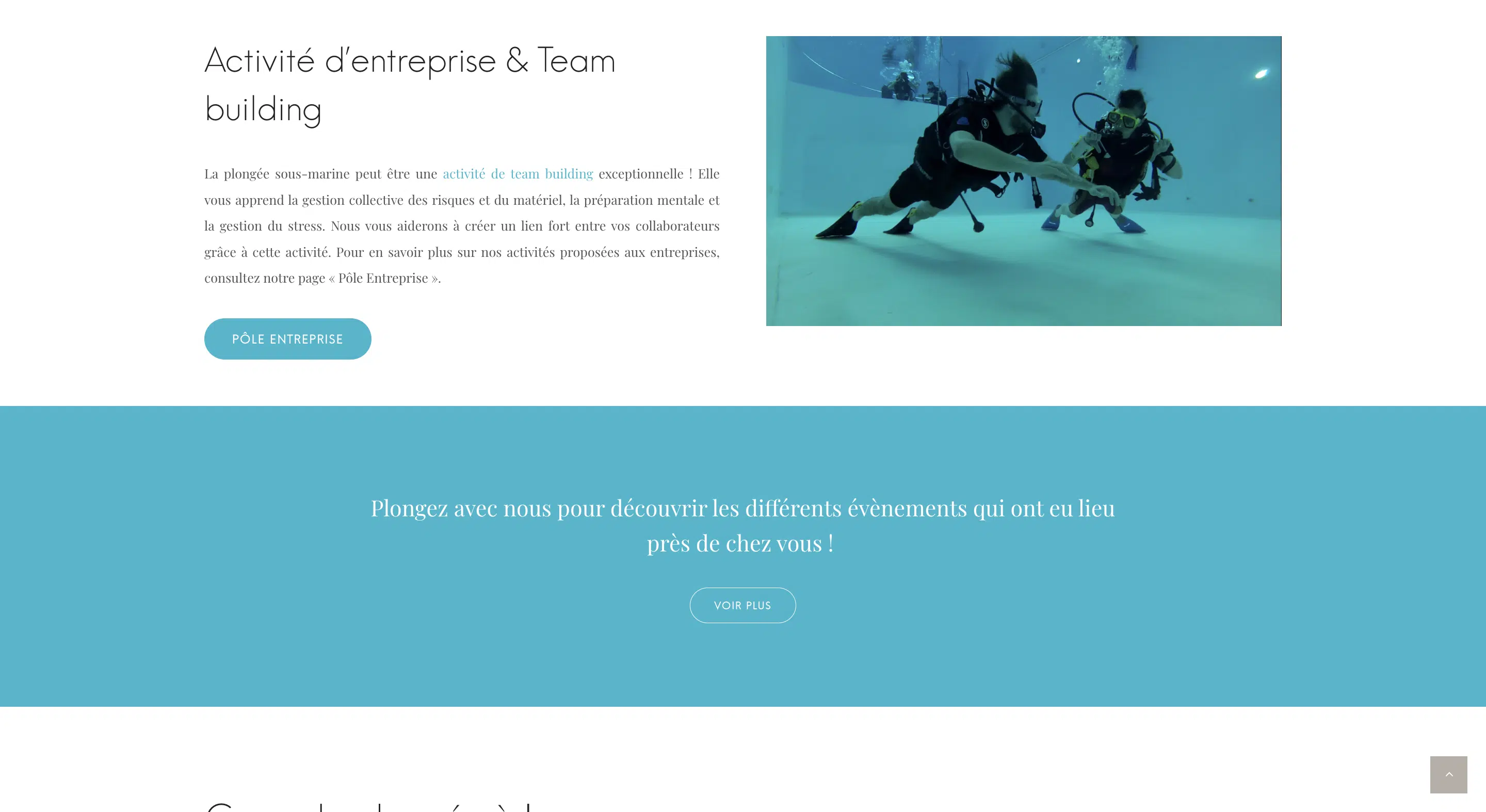 Activités de Néréides Plongée