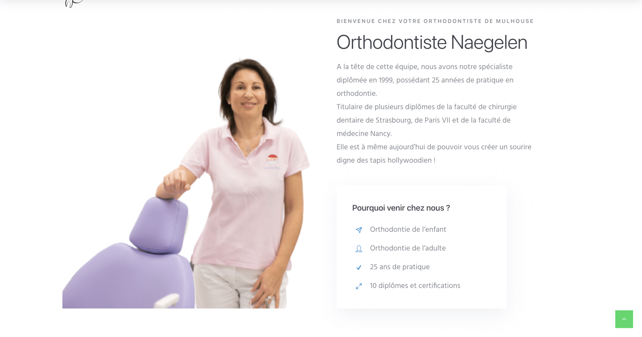 Présentation Orthodontiste Naeglen
