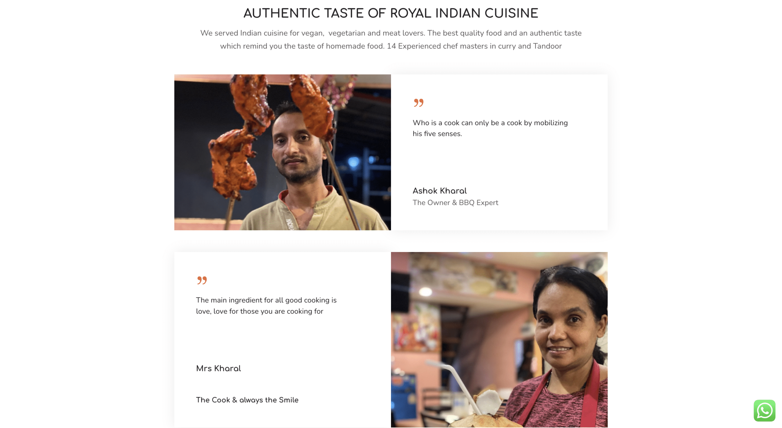 Restaurateur du Restaurant Himalaya