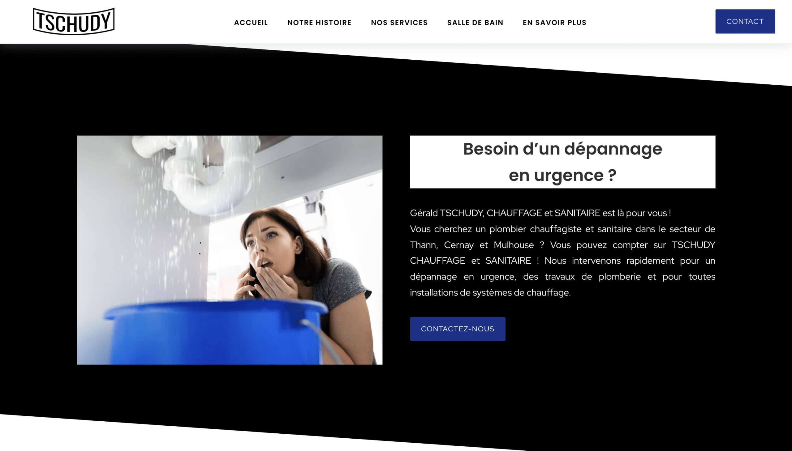 Dépannage en urgence Tschudy Chauffage