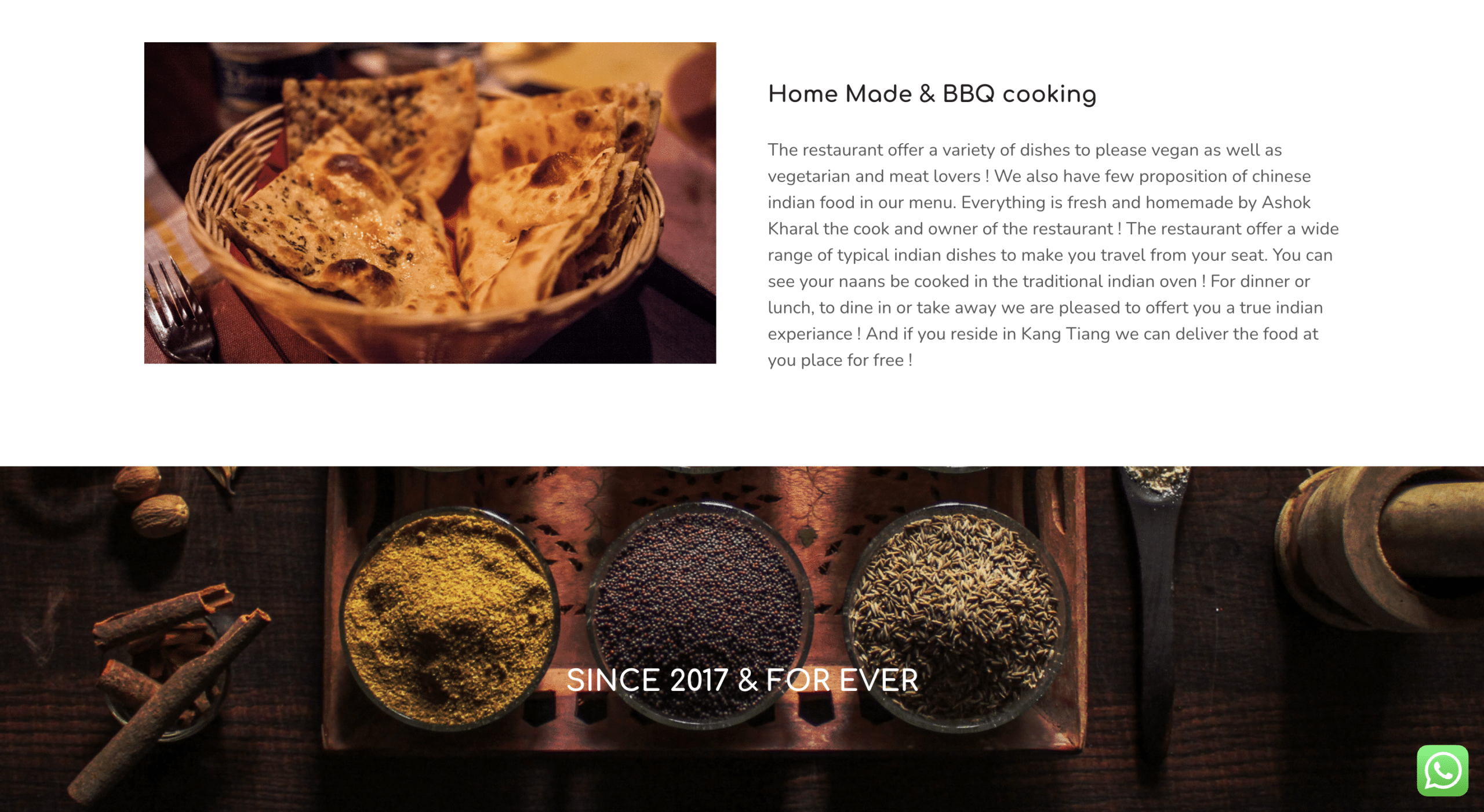 Histoire du Restaurant Himalaya