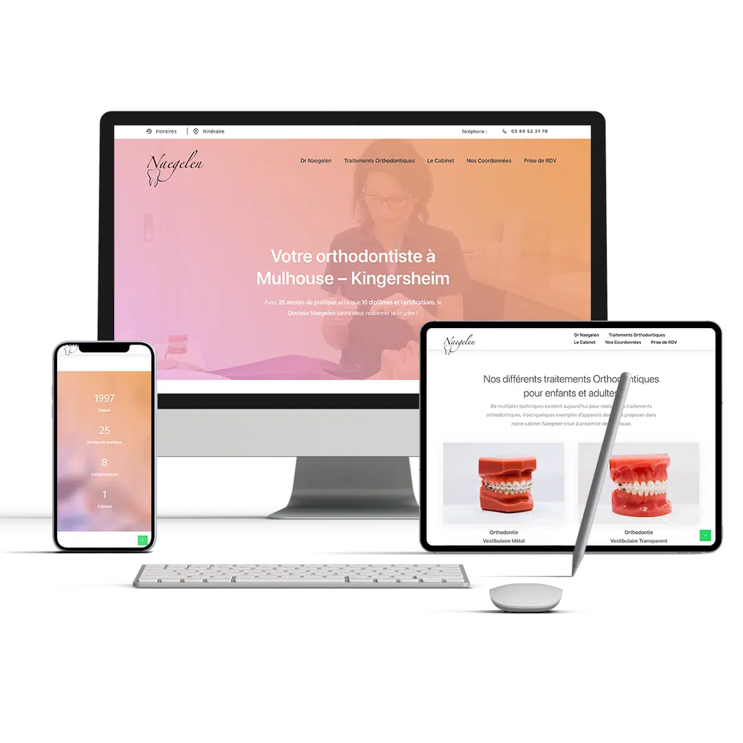 Portfolio orthodontiste Naeglen
