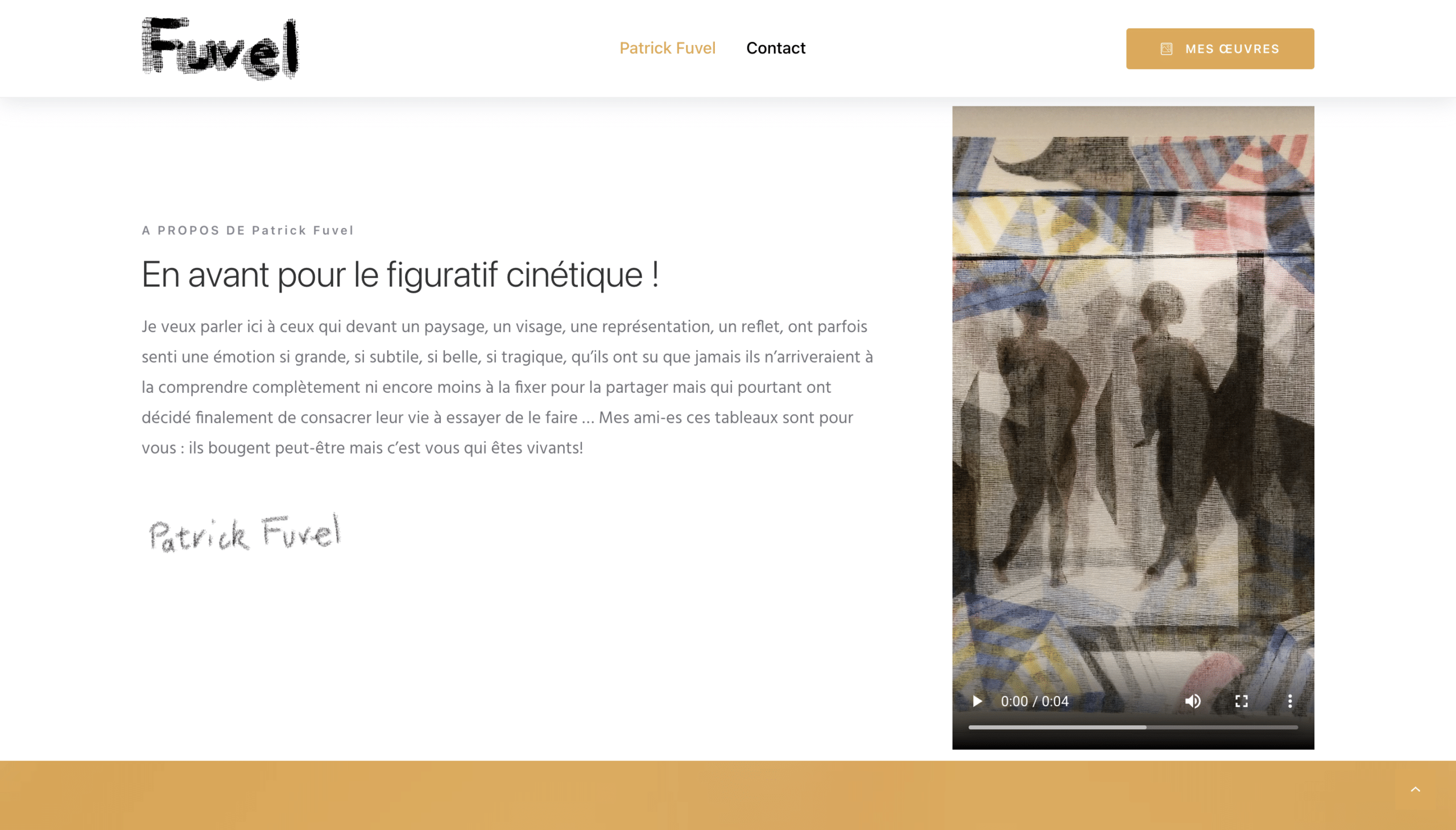 A propos de Patrick Fuvel
