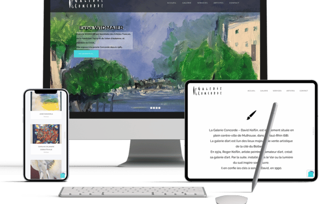 Création de sites d’artiste - KAREDESS