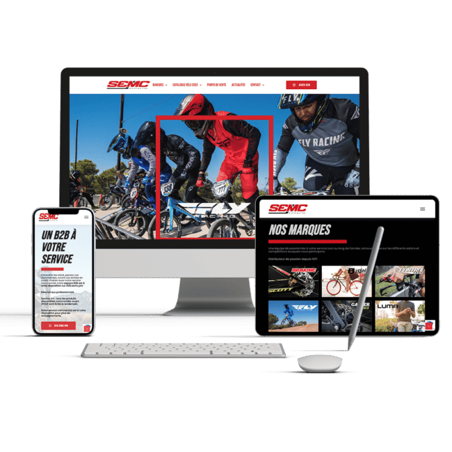 Présentation du site internet SEMC Sport