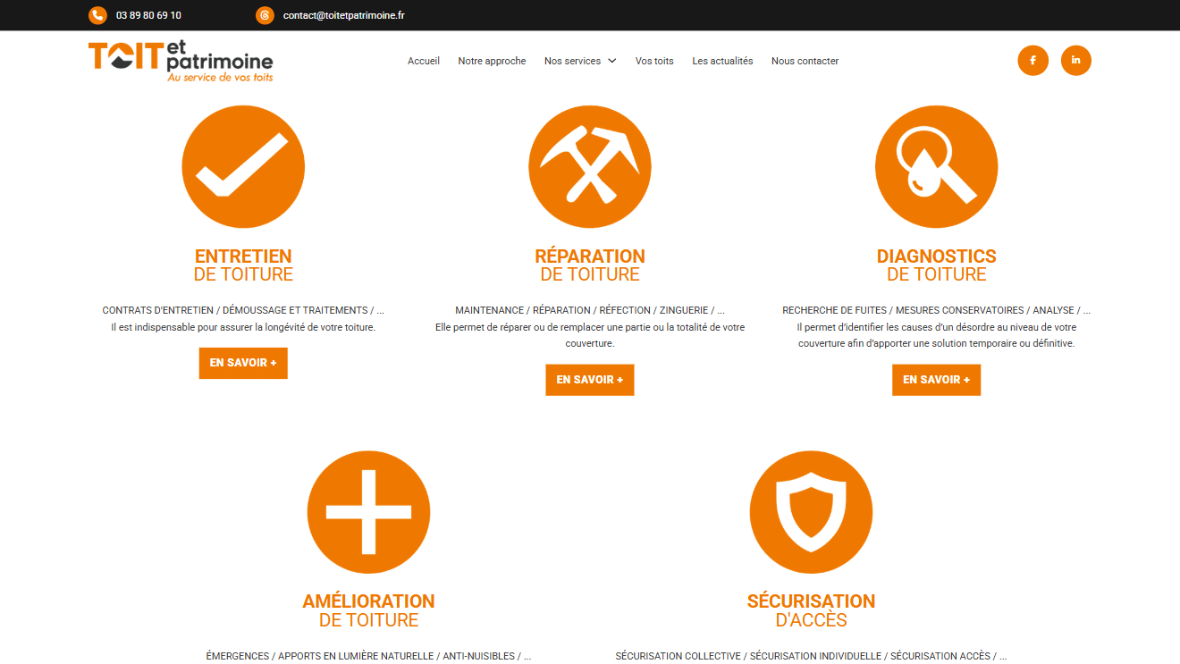 toit et patrimoine - services