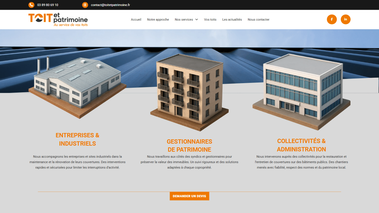 toit et patrimoine - b2b