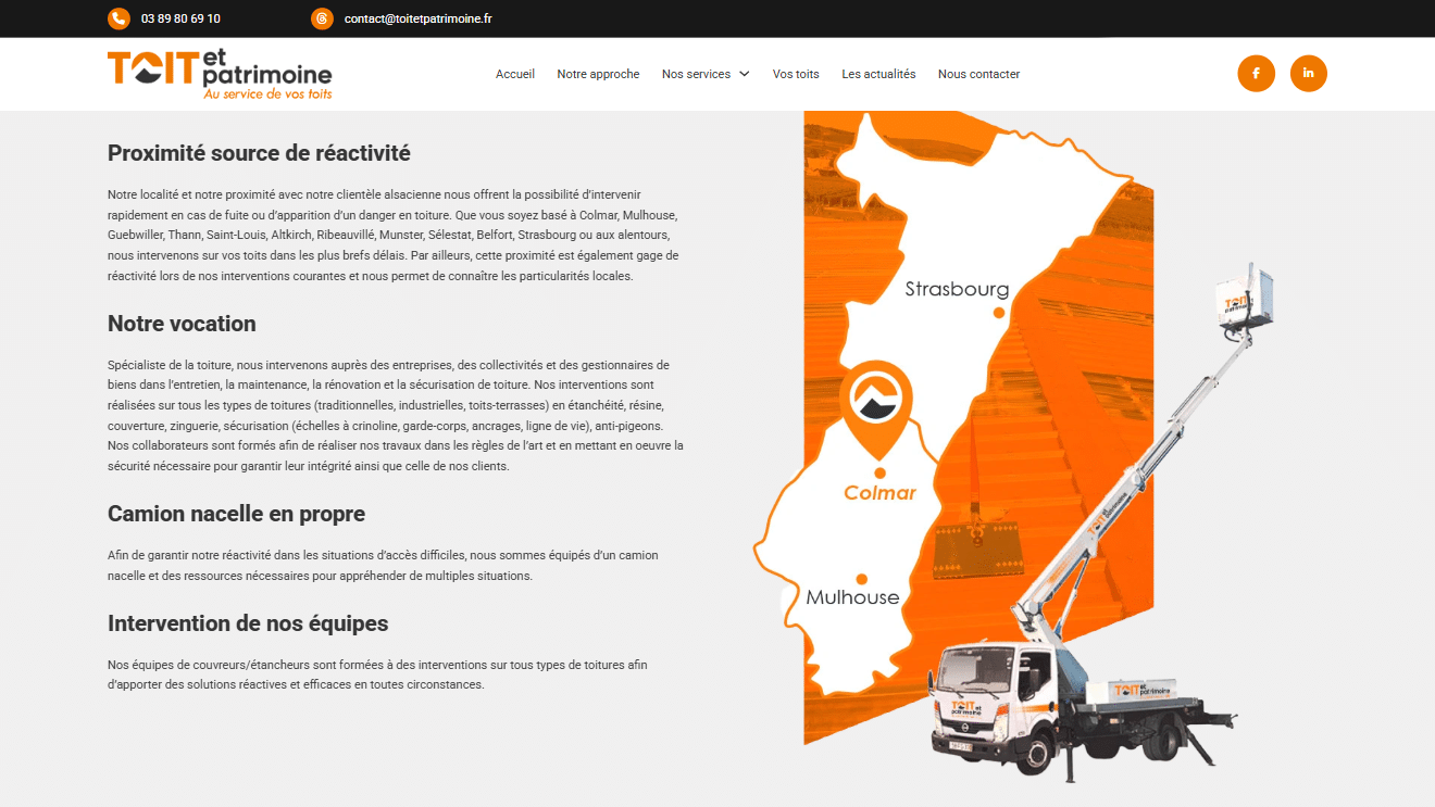 toit et patrimoine - localisation