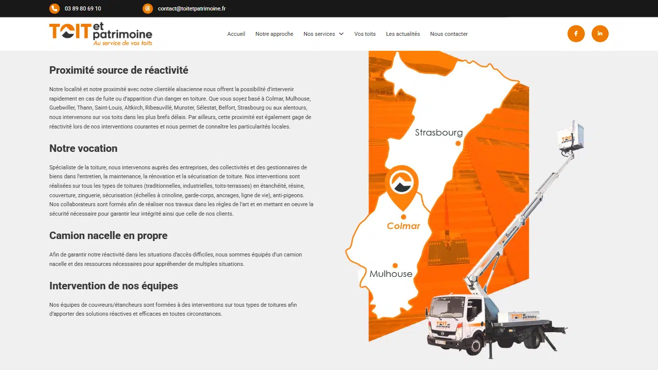 toit et patrimoine - localisation