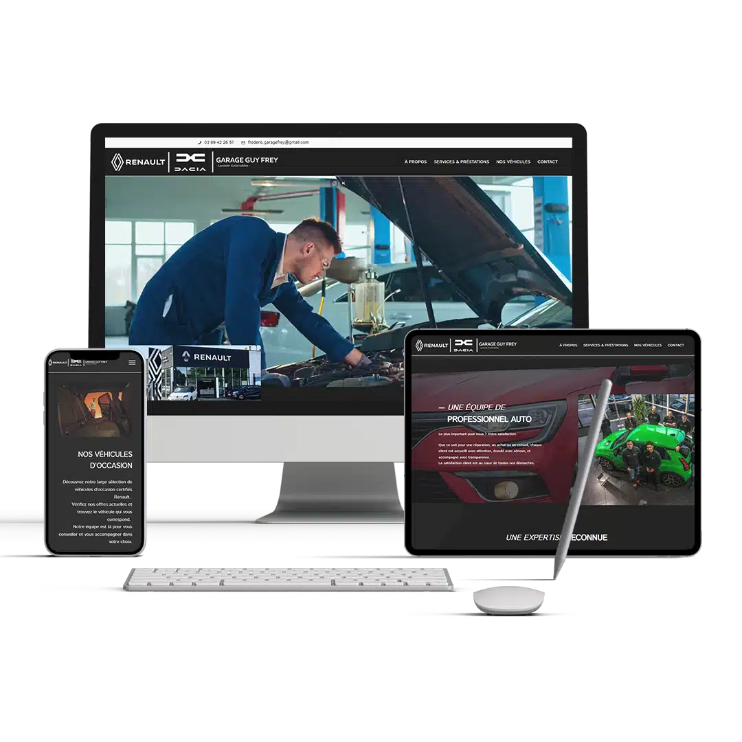 garage frey – MOCKUP
